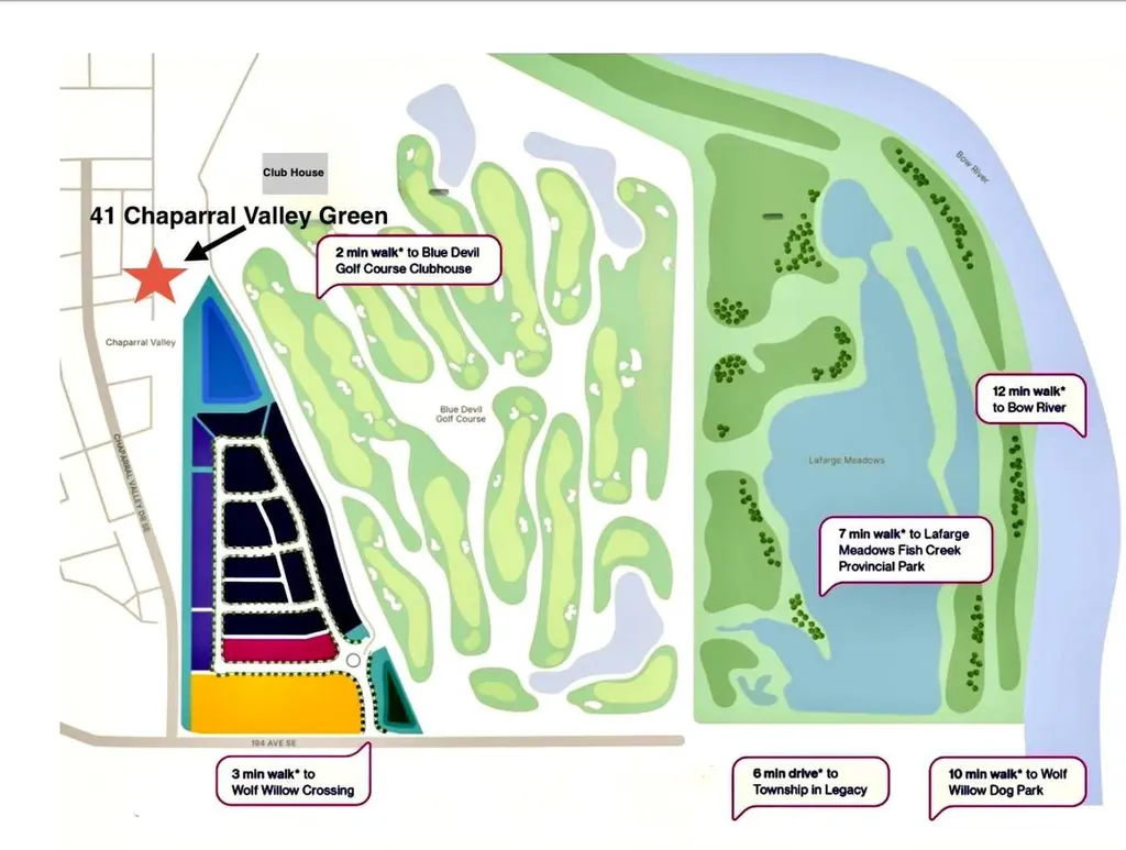 41 Chaparral Valley Green SE Calgary AB T2X0M3