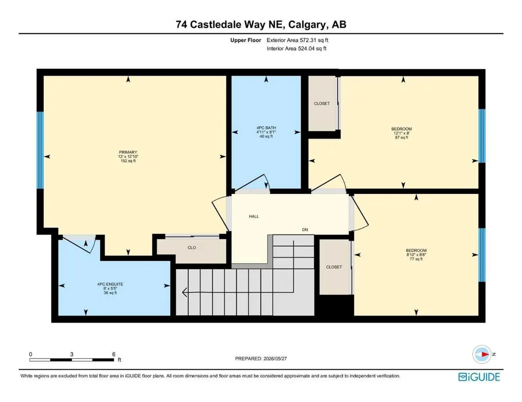 74 Castledale Way NE Calgary AB T3J 2A2