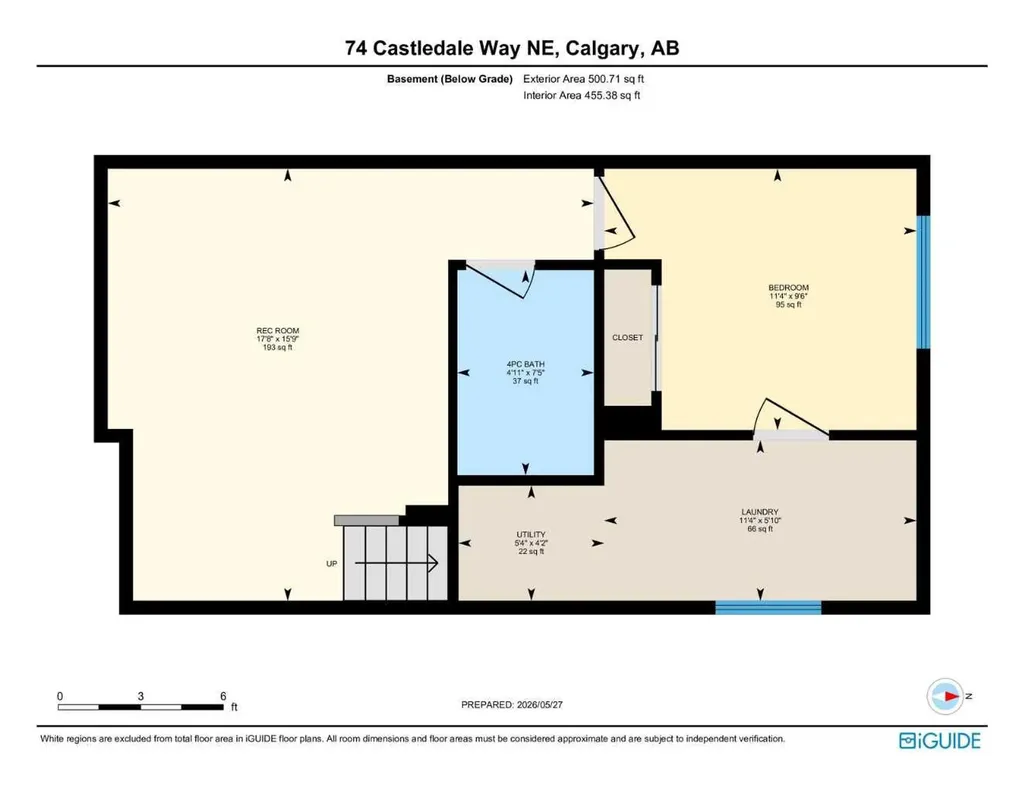 74 Castledale Way NE Calgary AB T3J 2A2