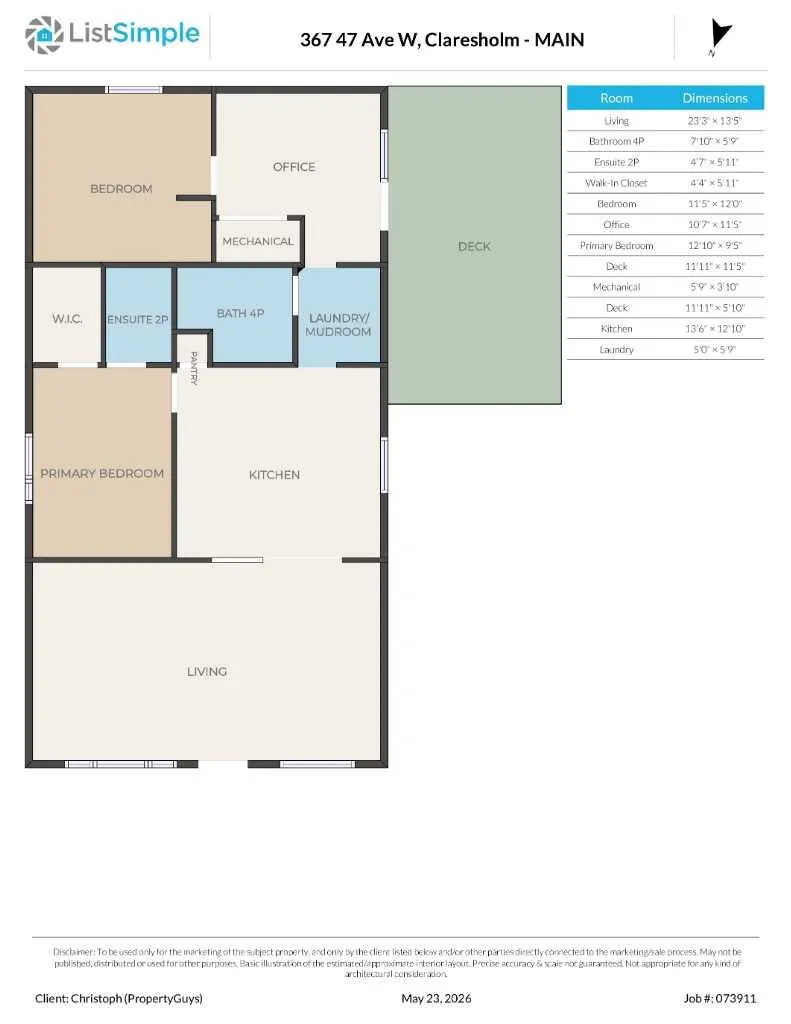 367 47 Avenue W Claresholm AB T0L 0T0