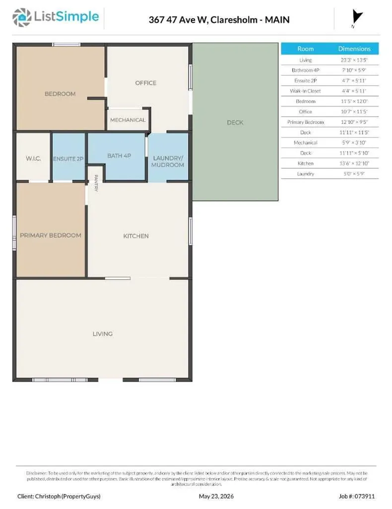 367 47 Avenue W Claresholm AB T0L 0T0
