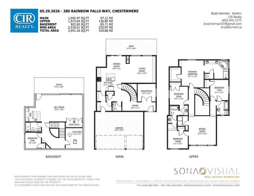280 Rainbow Falls Way Chestermere AB T1X 0T1