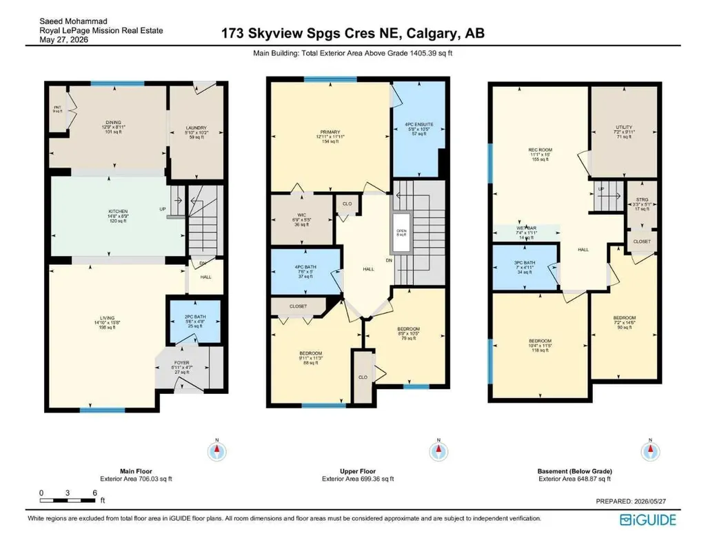 173 Skyview Springs Crescent NE Calgary AB T3N 0B8