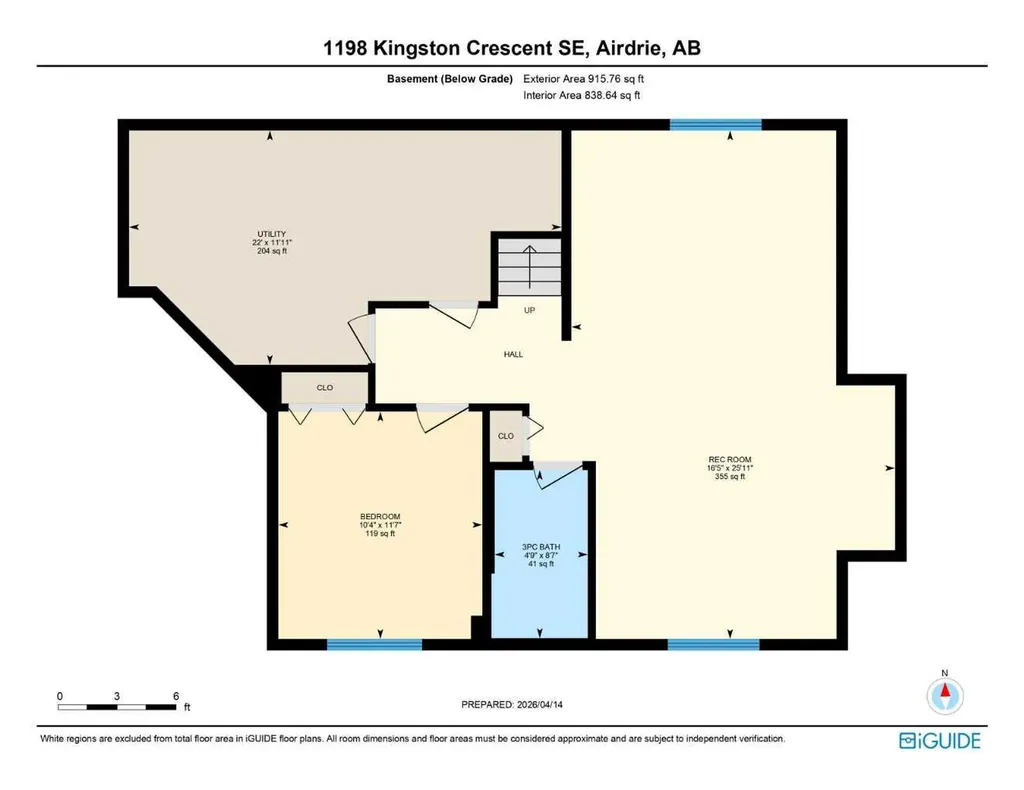 1198 Kingston Crescent SE Airdrie AB T4A 0E9