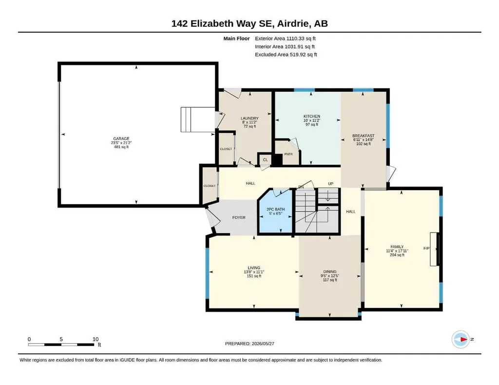 142 Elizabeth Way SE Airdrie AB T4B 2H5