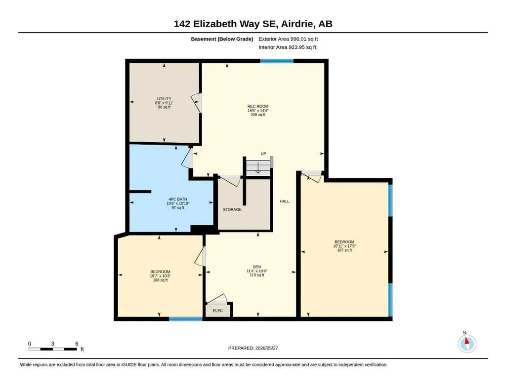 142 Elizabeth Way SE Airdrie AB T4B 2H5