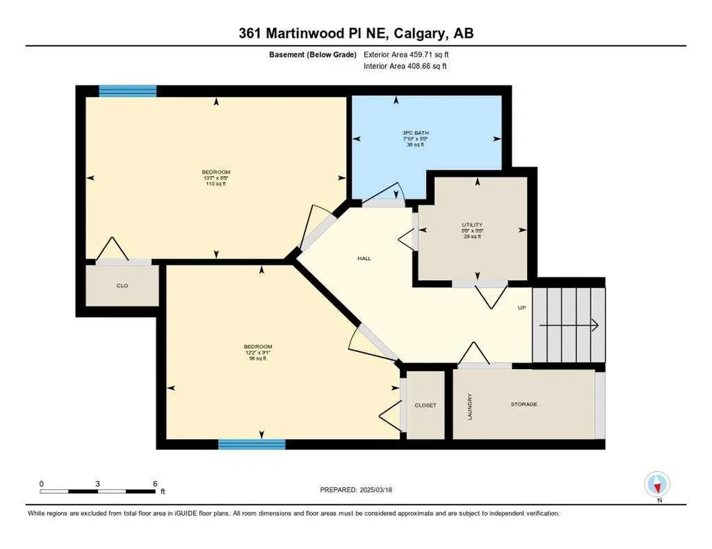 361 Martinwood Place NE Calgary AB T3J3H7