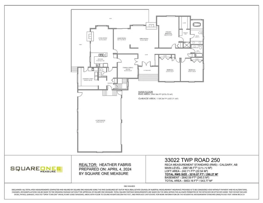 33022 Township Road 250 Rural Rocky View County AB T3Z 1L9