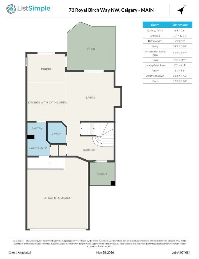 73 Royal Birch Way NW Calgary AB T3G 5X8