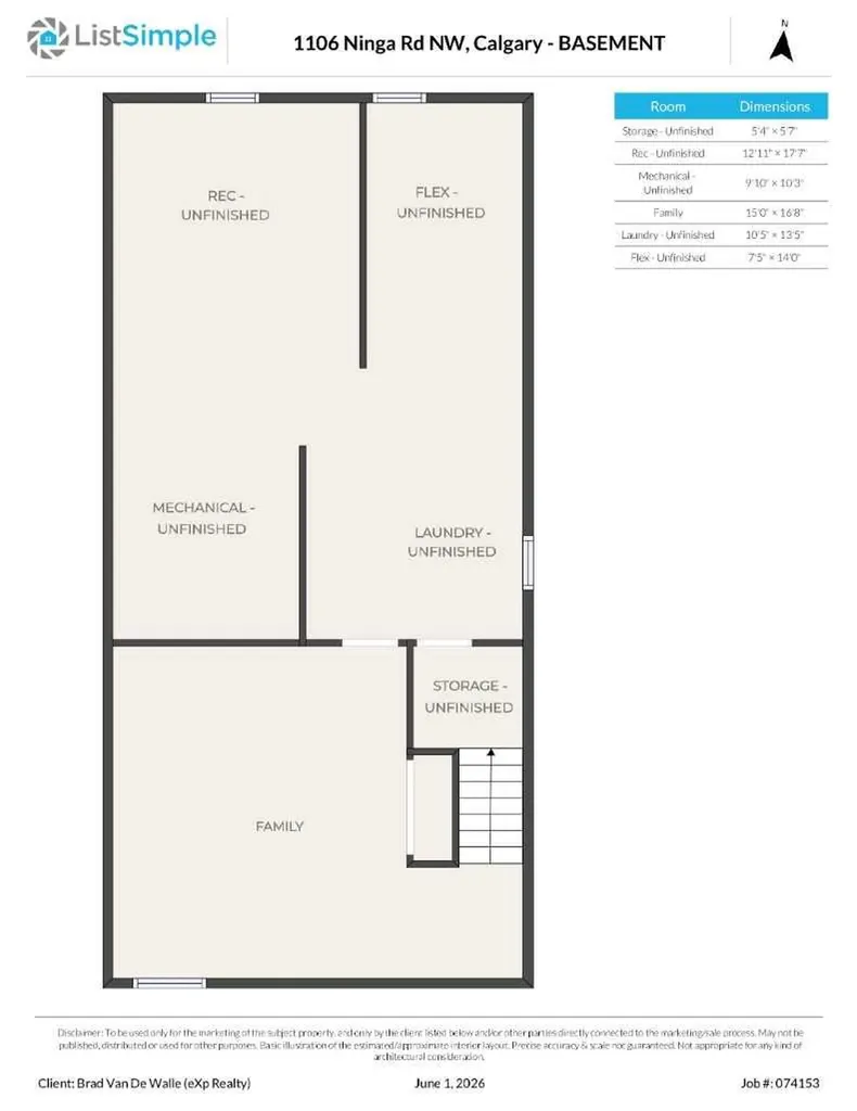 1106 Ninga Road NW Calgary AB T2K2P1