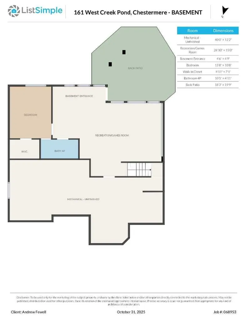 161 West Creek Pond Chestermere AB T1X 1H4