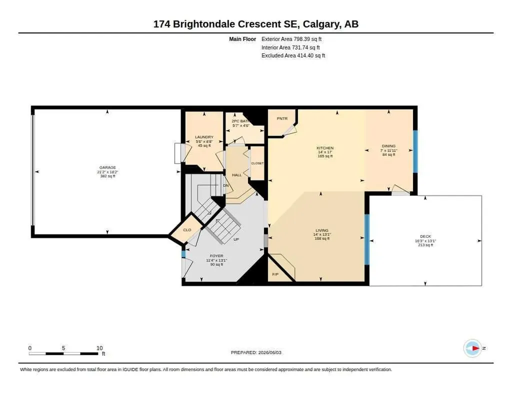 174 Brightondale Crescent SE Calgary AB T2Z4K1