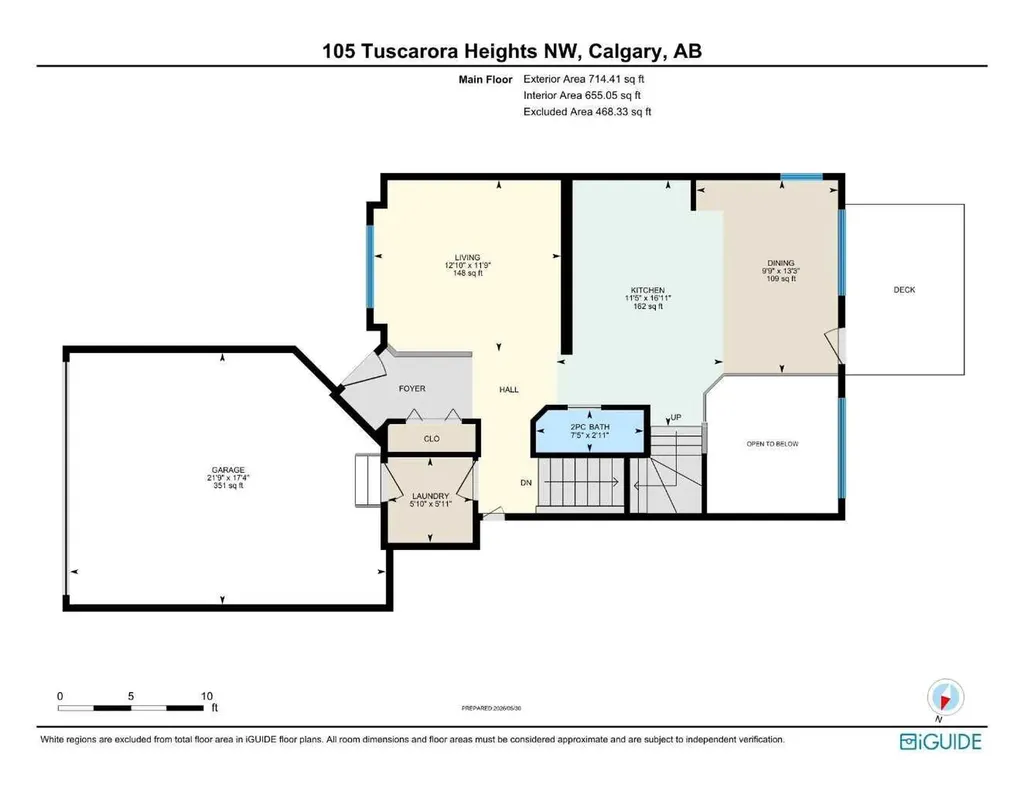 105 Tuscarora Heights NW Calgary AB T3L 2H2