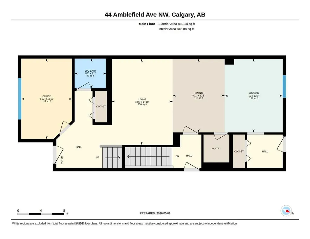 44 Amblefield Avenue NW Calgary AB T3P2C1