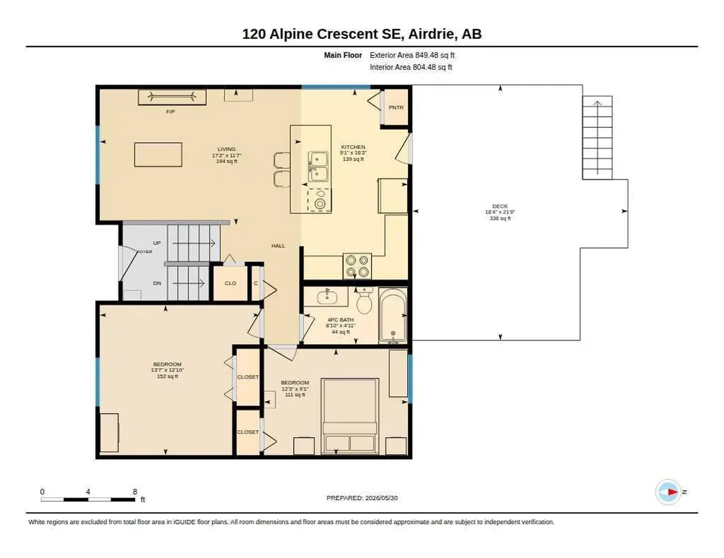 120 Alpine Crescent SE Airdrie AB T4B 1L5