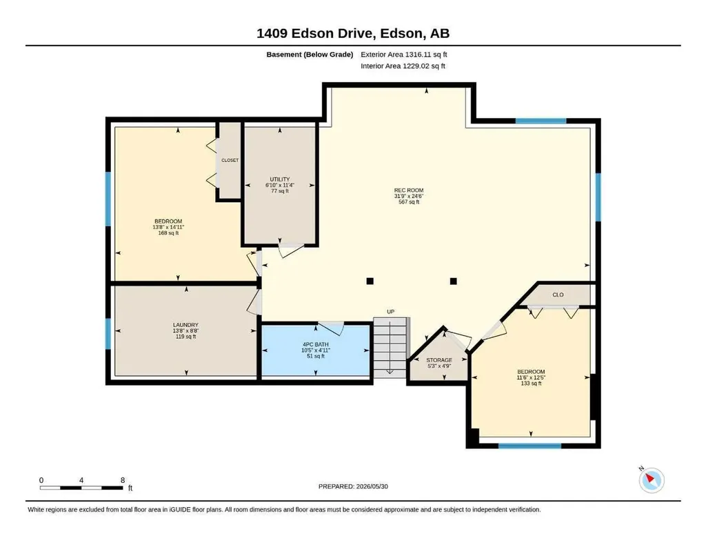 1409 Edson Drive Edson AB T7E 1H6