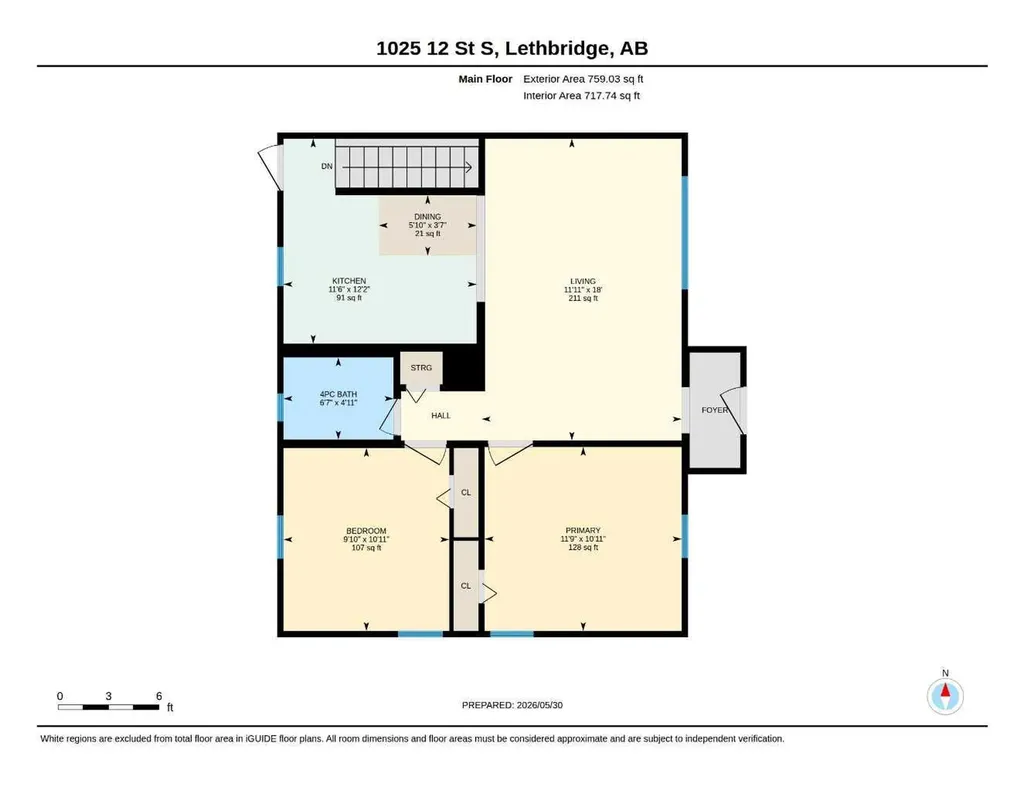 1025 12 Street S Lethbridge AB T1K 1P9