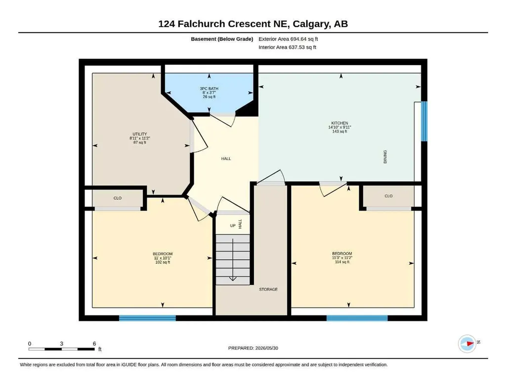 124 Falchurch Crescent NE Calgary AB T3J 1K1