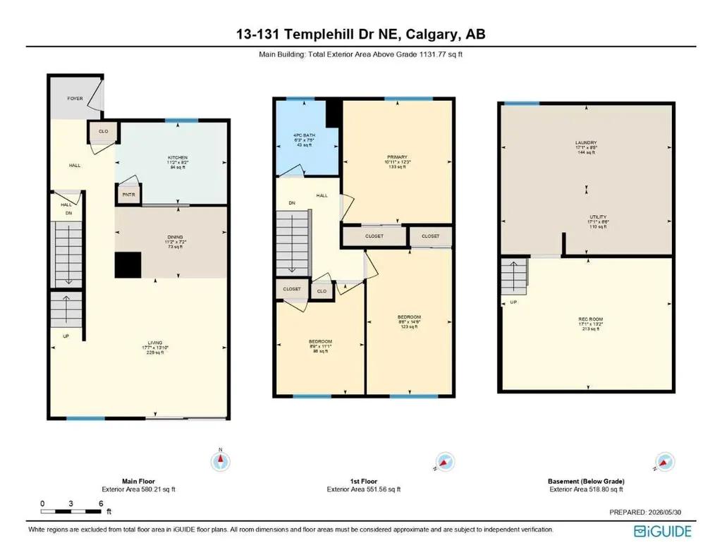 131 Templehill Drive NE Calgary AB T1Y4T1