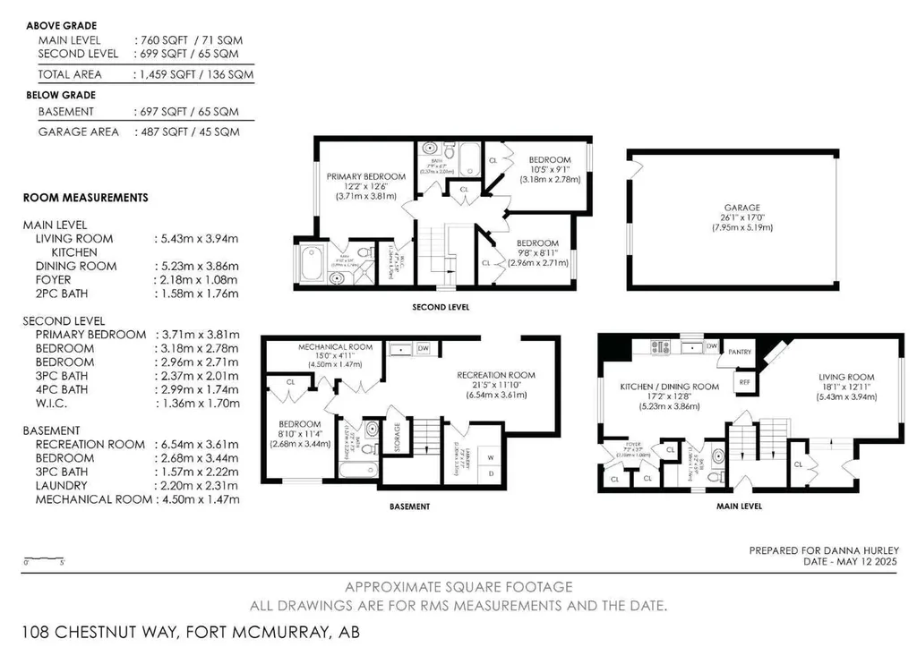 108 Chestnut Way Fort Mcmurray AB T9K 1M6
