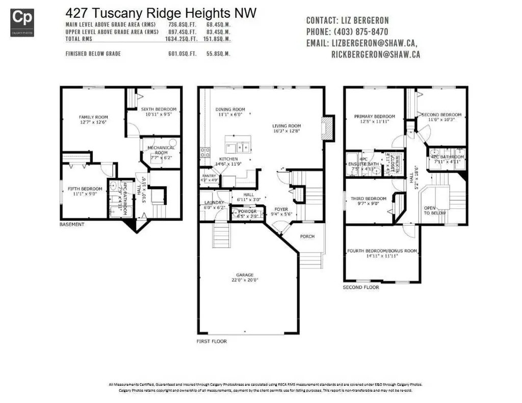427 Tuscany Ridge Heights NW Calgary AB T3L 3B6