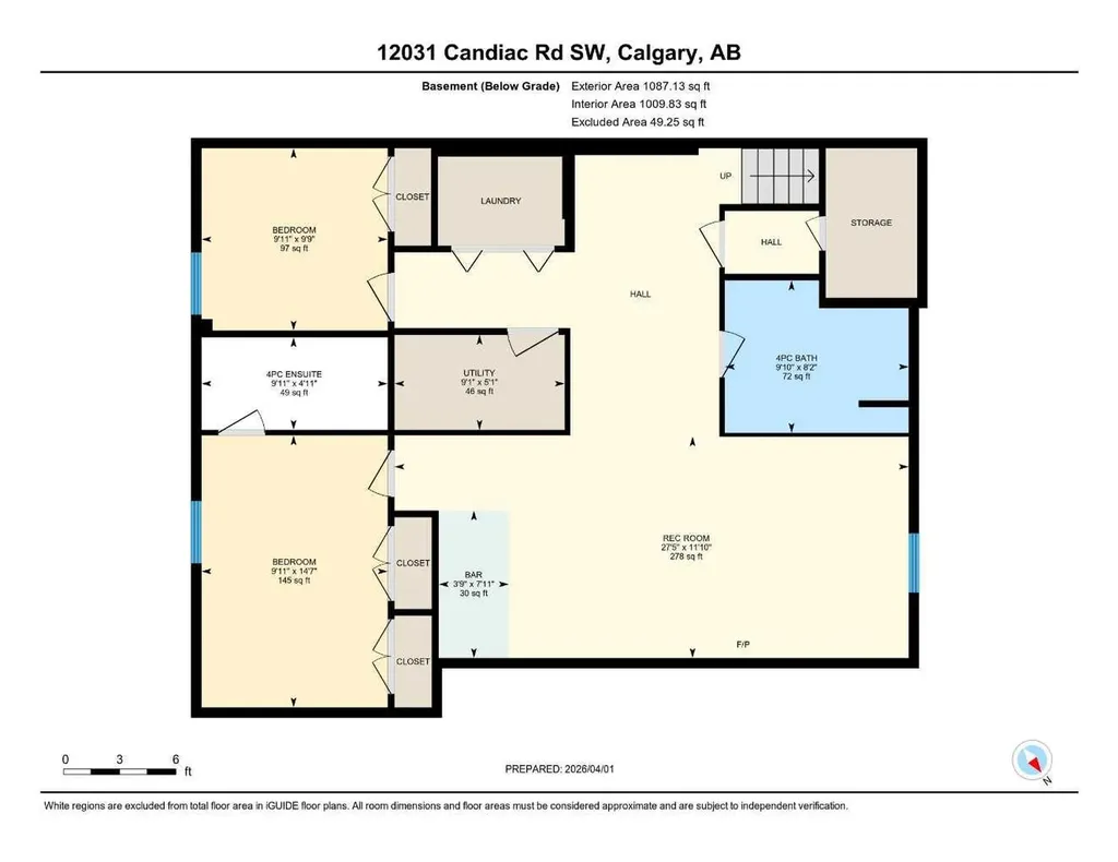 12031 Candiac Road SW Calgary AB T2W1L1