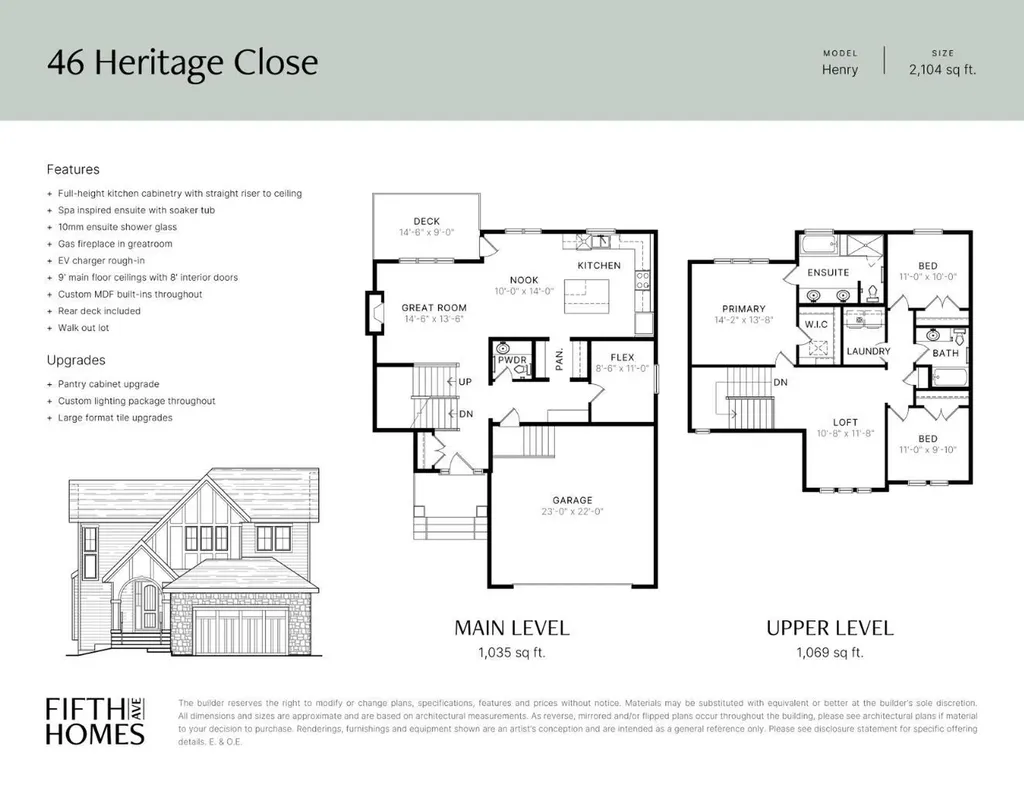 46 Heritage Close Cochrane AB T4C 3G8