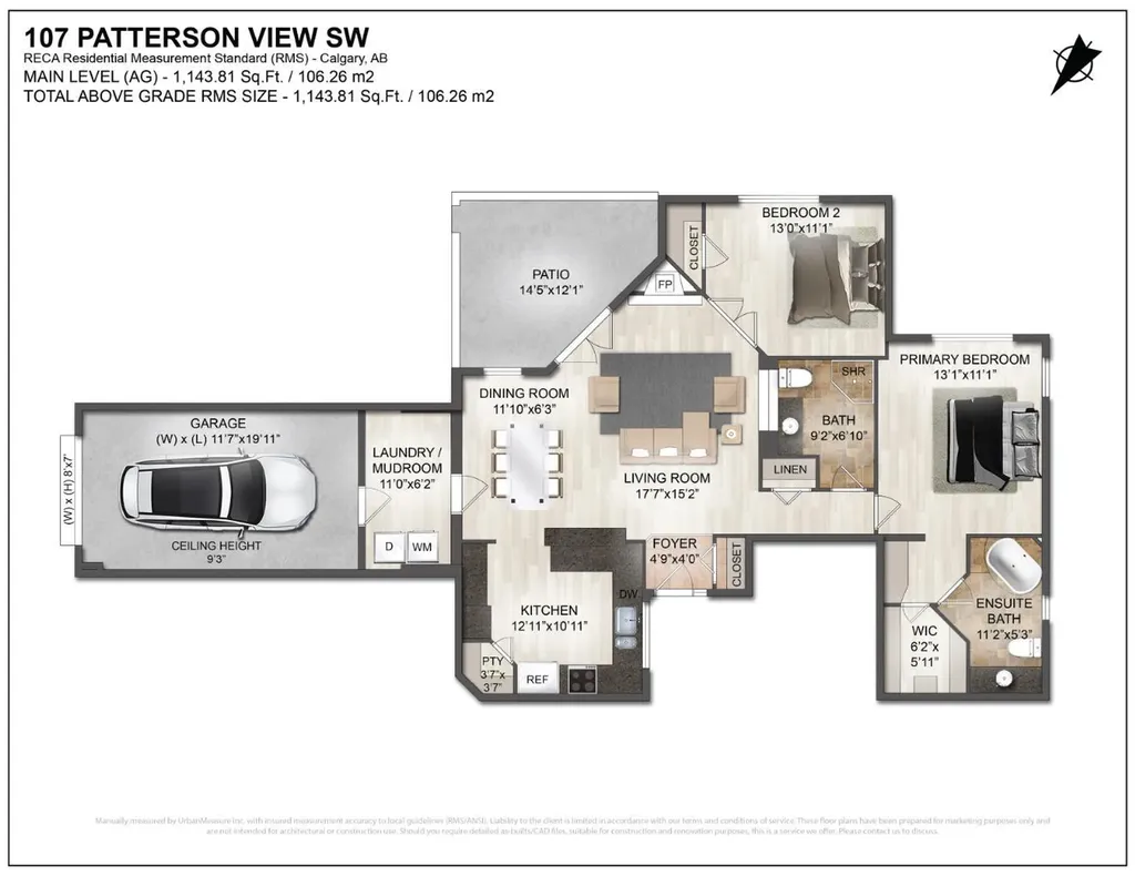 107 Patterson View SW Calgary AB T3H 3J9