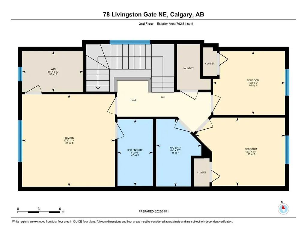 78 Livingston Gate NE Calgary AB T3P 0V2