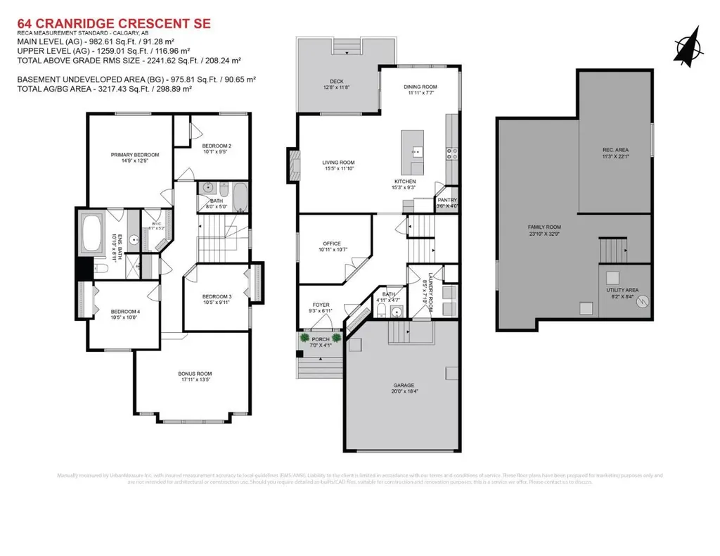 64 Cranridge Crescent SE Calgary AB T3M 0J1