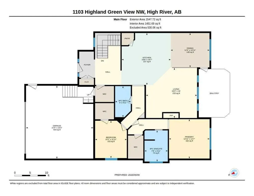 1103 Highland Green View NW High River AB T1V 1V8