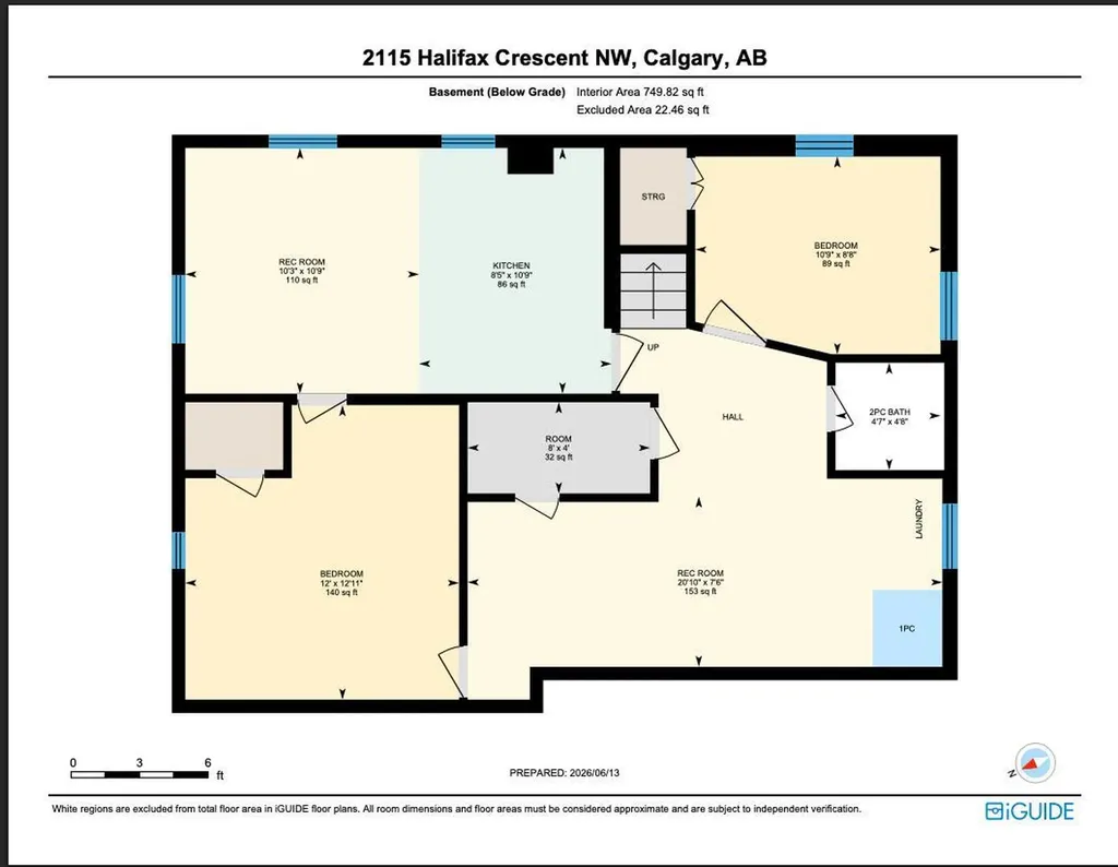 2115 Halifax Crescent NW Calgary AB T2M4C8