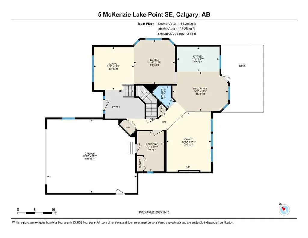 5 Mckenzie Lake Point SE Calgary AB T2Z 1L7