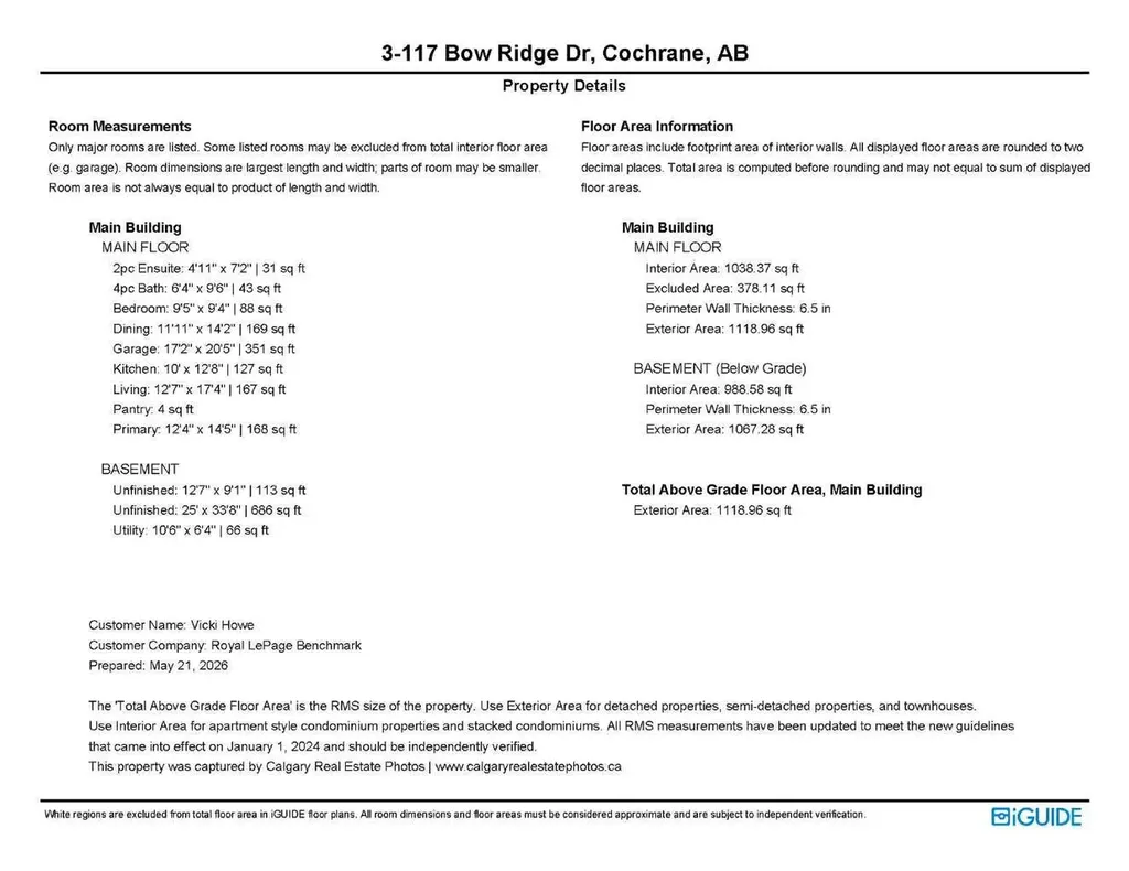 117 Bow Ridge Drive Cochrane AB T4C 2G9