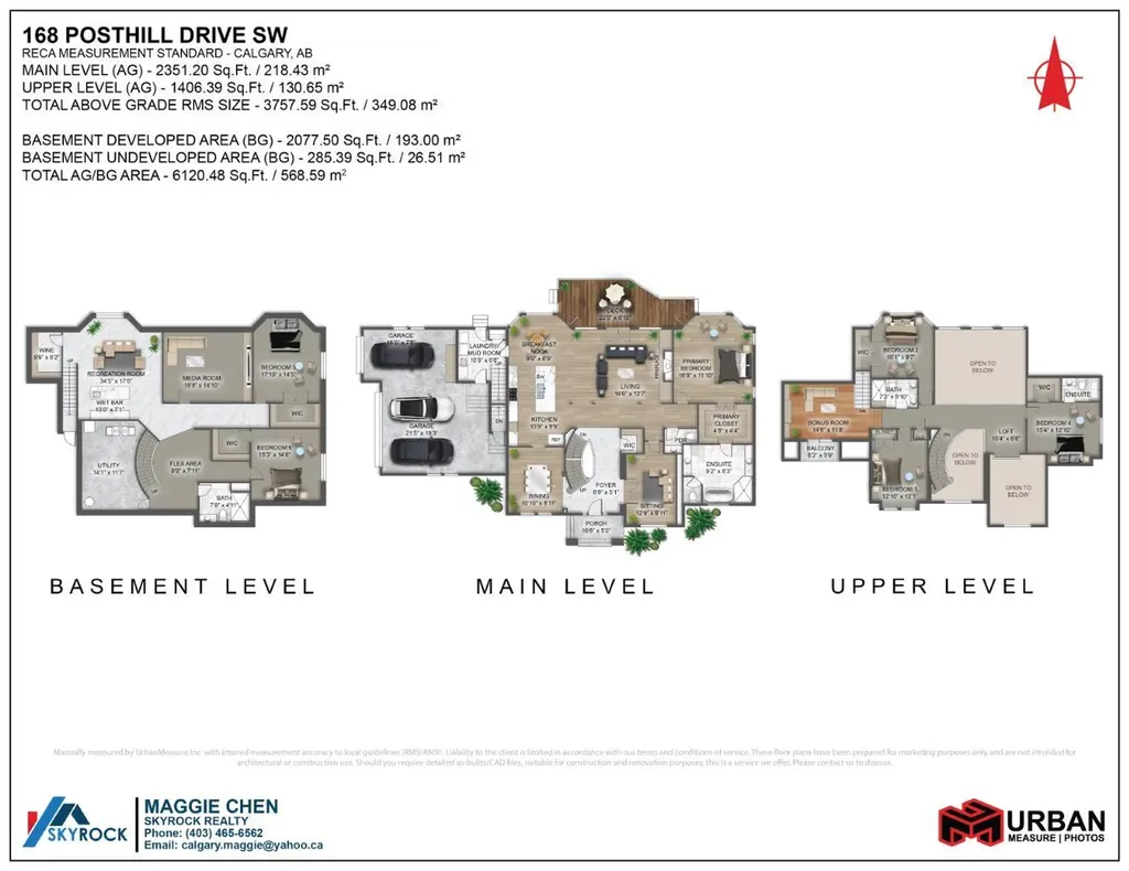 168 Posthill Drive SW Calgary AB T3H 0J1