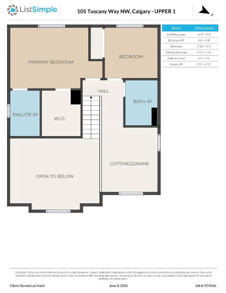 105 Tuscany Way NW Calgary AB T3L 2A4