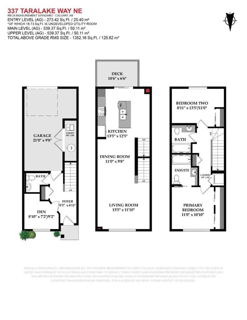 337 Taralake Way NE Calgary AB T3J 0R5