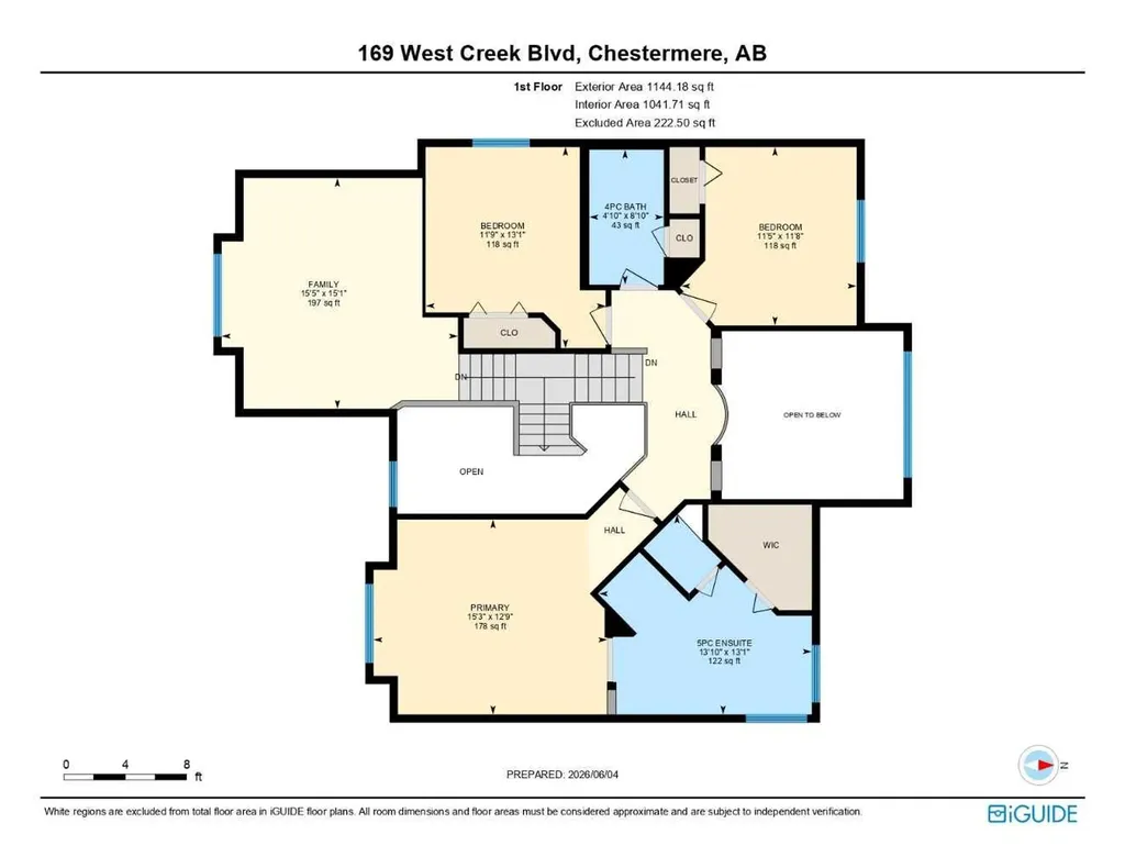 169 West Creek Boulevard Chestermere AB T1X 1P5