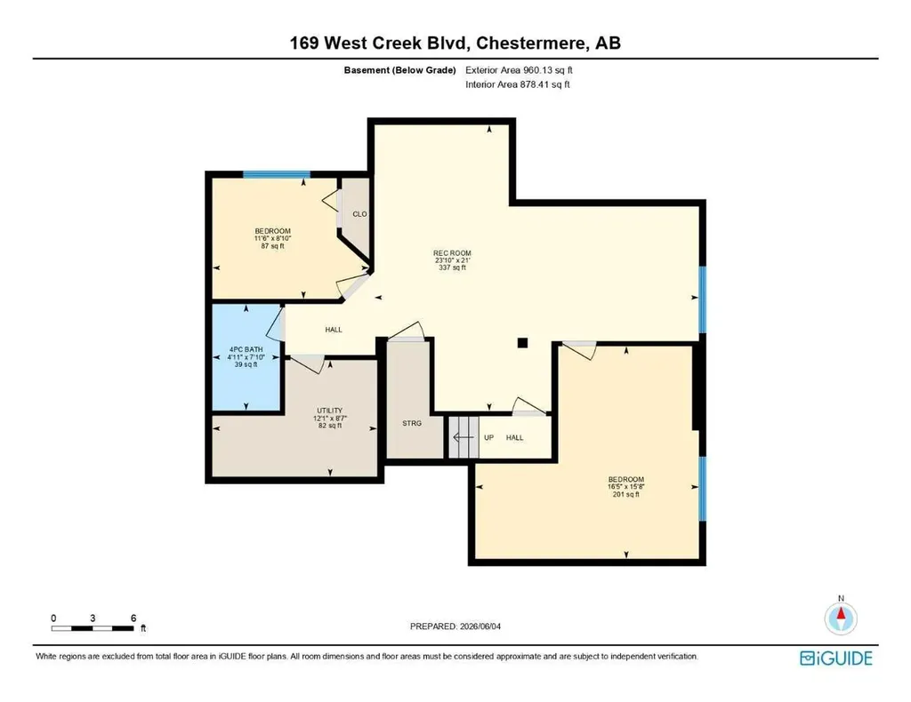169 West Creek Boulevard Chestermere AB T1X 1P5