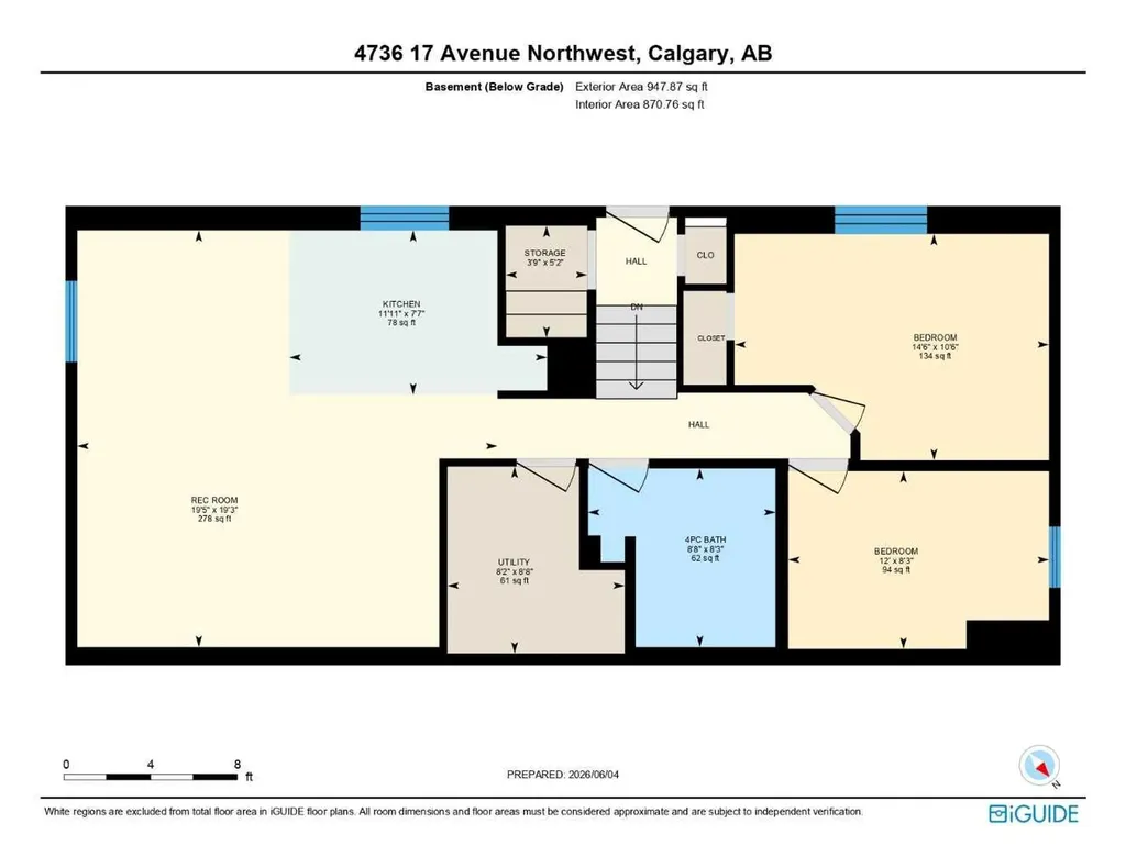 4736 17 Avenue NW Calgary AB T3B 0P5