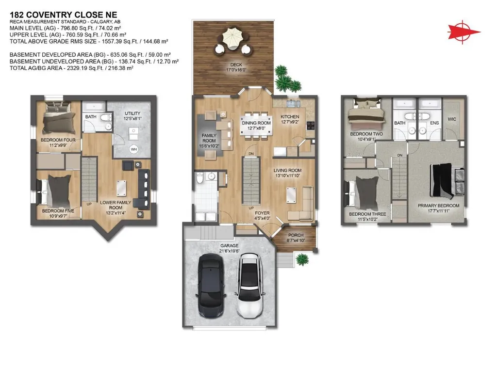 182 Coventry Close NE Calgary AB T3K 4A6