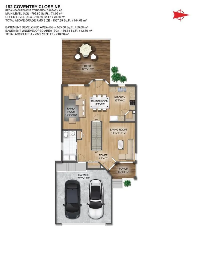 182 Coventry Close NE Calgary AB T3K 4A6