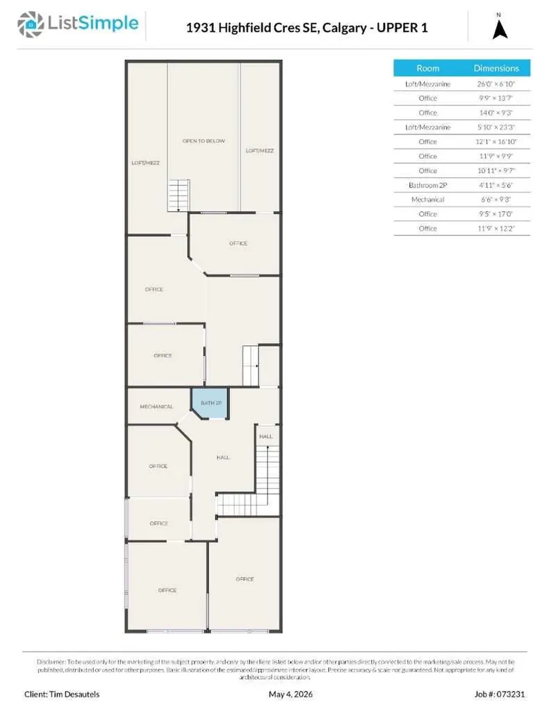 1931 Highfield Crescent SE Calgary AB T2G 5M1