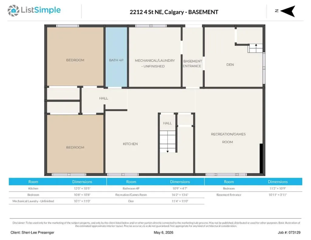 2212 4 Street NE Calgary AB T3E 4T9