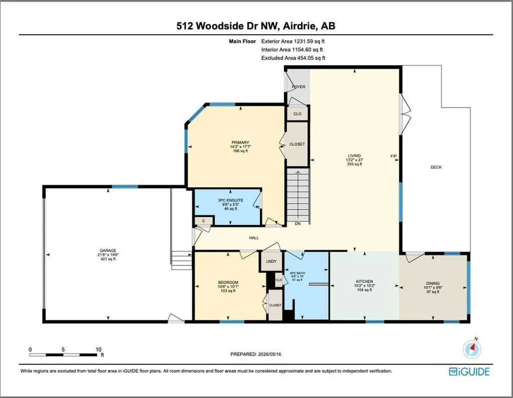 512 Woodside Drive NW Airdrie AB T4B 2C6