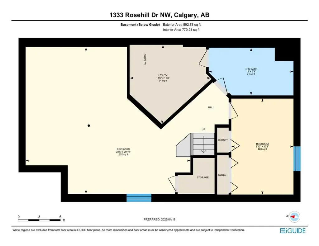 1333 Rosehill Drive NW Calgary AB T2K 1M3