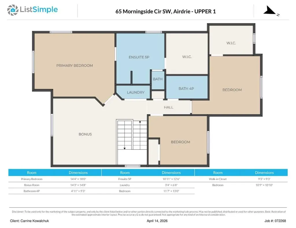 65 Morningside Circle SW Airdrie AB T4B 0L7