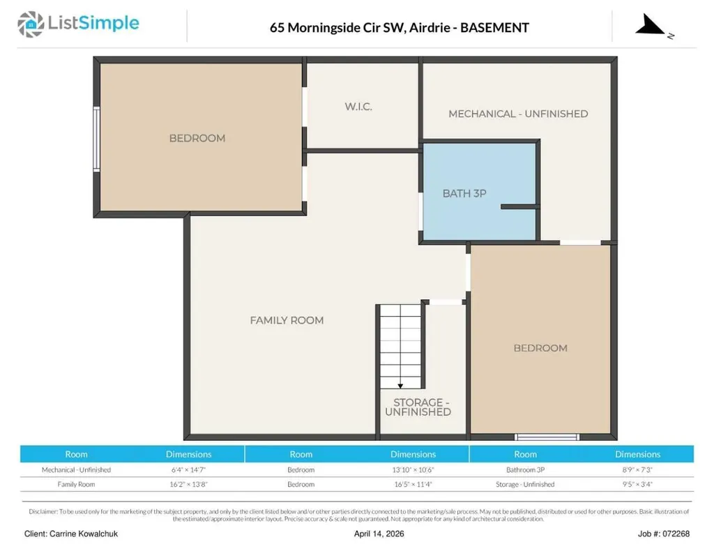 65 Morningside Circle SW Airdrie AB T4B 0L7