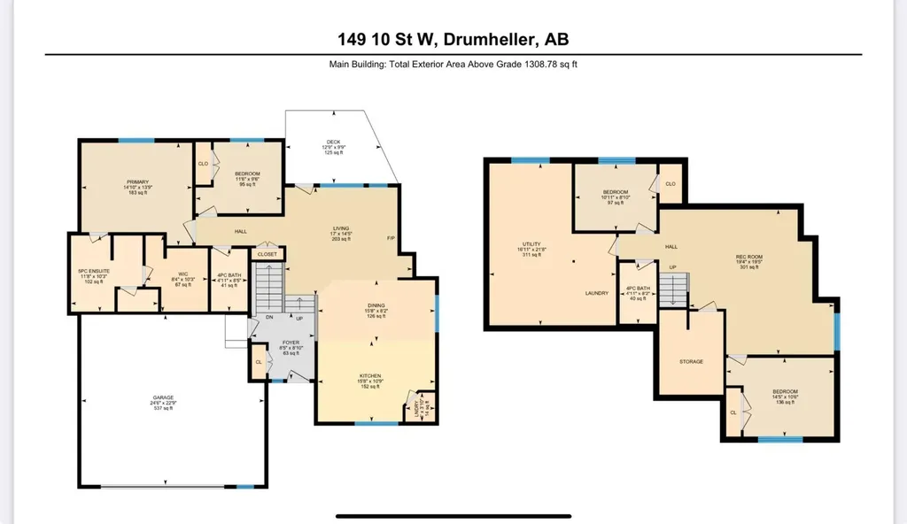 149 10 Avenue SE Drumheller AB T0J0Y6