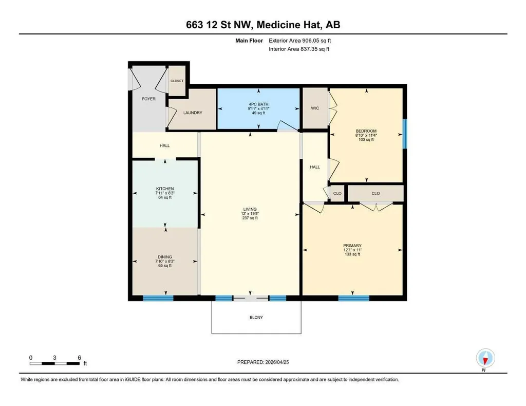 663 12 Street NW Medicine Hat AB T1A7M1